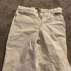 Urban outfitters jeans, cream colored, hardly worn